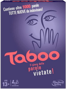 Taboo (Gioco in Scatola Hasbro Gaming, Versione in Italiano) Per Quattro O Più Giocatori Da 13 Anni In Su