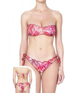 Bikini fascia e slip nodi brasiliano regolabile Frou Frou Dreamcatcher Effek 