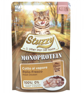 Stuzzy Cat - Monoprotein - Kitten - 85g x 6 buste
