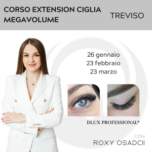 Corso Extension Ciglia VOLUME / MEGAVOLUME - TREVISO