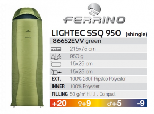 Saccoletto Lightec SSQ 950 - Ferrino