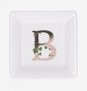 Porcellana Bianca - Piattino Quadrato 'B'