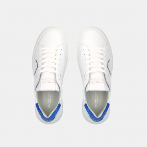 Sneakers Philippe Model Temple Low - Bianco Blu