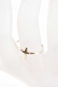 Silver Ring 925 Amen With Cross