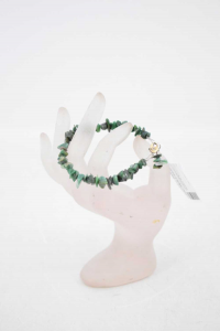 Bracelet Ethnic With Jewels Green