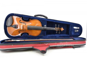 Violin Stentor Student 2 Cod.r343618 Accordato 4 / 4 With Archetto And Case Red