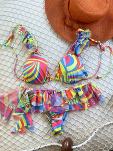 Bikini Triangolo e slip brasiliano gonnellino Butterfly Effek