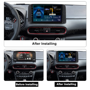 ANDROID autoradio navigatore per Hyundai Kona Hyundai Tucson 2018-2019 CarPlay Android Auto GPS USB WI-FI Bluetooth 4G LTE