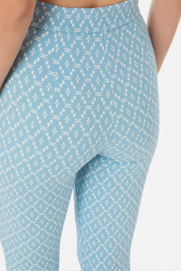 Lozenge Pattern Trousers