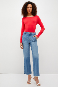 Flare Jeans with Foulard