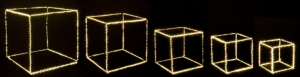 Bizzotto - SET5 CUBO 1740MICROLED CLASSIC