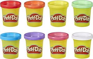 Hasbro Play-Doh 8 Pack Rainbow, 8 Barattoli