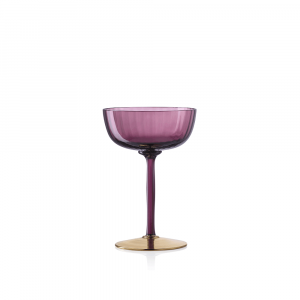 Ivv due+due+due, set 6 bicchieri acqua rosa forme assortite