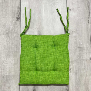 Cuscino per sedia tinta unita verde