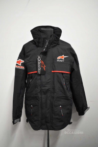 Motorcycle Jacket Alpinestars Size S With Double Lining