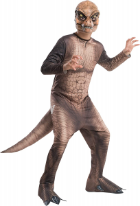 Costume carnevale T-Rex Jurassic World Bambino 5 6 Anni 105/116 cm