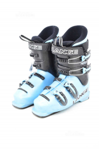 Botas De Esquí Desde Chico Lange Negro Y Azul 268 (22.5) Milímetro