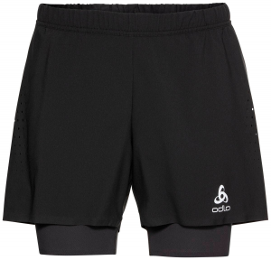 Odlo - 2IN1 SHORTS ZEROWEIGHT 5 INCH BLACK