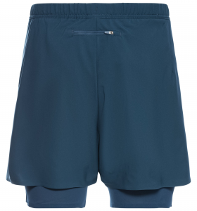 Odlo - 2/IN/1 SHORTS ZEROWEIGHT 5 INCH BLUE WING TEAL