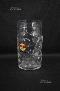 Glass For Beer Hard Rock Cafe Munchen 1 Liter