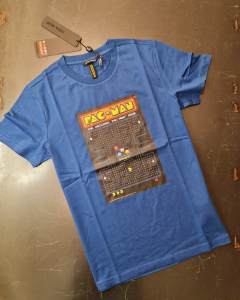 T-shirt blu royal pacman