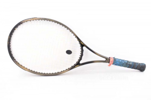 Racket Tennis Prince Black Golden Size 3 4 3 / 8 (defect Handle)