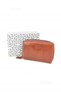 Wallet Enrico Coveri In True Leather Color Beige With Box