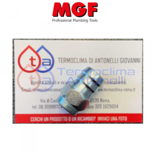 Raccordo Portagomma tubo pompa disostruente MANUALE MGF 211148