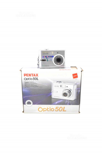 Máquina Fotográfico Pentaxoptio 50l Con Cables Y Instrucciones
