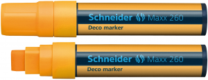 Schneider Maxx 260 Marcatore a gesso liquido arancia 5+15 mm