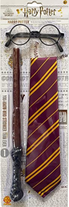 Rubie s Kit accessori di Harry Potter ragazzi include occhiali bacchetta cravatta