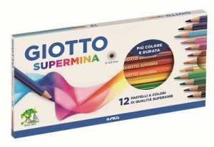 Giotto Cf 12 Pastelli Giotto Supermina