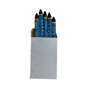 Pastellone Marcatore Industriale Blu 60 Pz Per Cartone Legno Metallo Carta Ferr