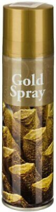 Addobbi Color Oro Gold Spray 150Ml Per Decorazioni Addobbi Natale 4Pz