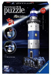 Ravensburger Puzzle 3D Faro Edizione Speciale Notte  216 Pezzi  12577
