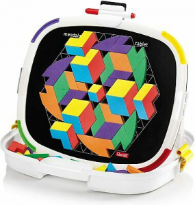 Quercetti  Tablet Magnetico Mandala E Mosaici Multicolor Lavagna Giochi Bambini
