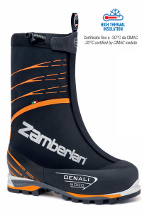 DENALI EVO RR PU  - ZAMBERLAN  Mountaineering  Boots   -   Black/Orange
