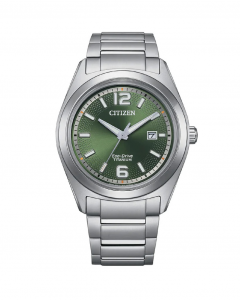 Citizen orologio Titanio Duratect  Quadrante Verde