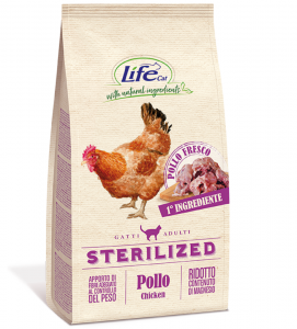 Life Cat - Sterilizzato - Pollo - 7.5kg - DANNEGGIATO