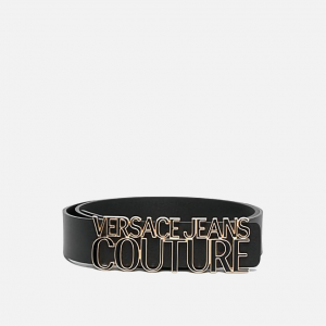 Cintura Versace Jeans Couture Fibbia Logo - Nero