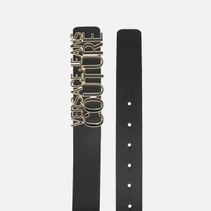 Cintura Versace Jeans Couture Fibbia Logo - Nero