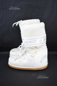 Moon Boot For Mountain White Size.32-34