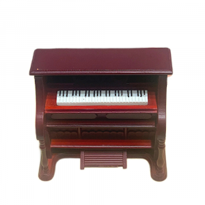 Pianoforte in miniatura in legno 11x5.5x9.8 cm - Doll's House