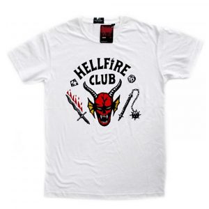 T-Shirt Stranger Things Hellfire Club varie taglie