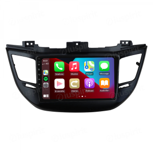 ANDROID autoradio navigatore per Hyundai Tucson 3 2015-2018 Android Auto GPS USB WI-FI Bluetooth 4G LTE colore nero