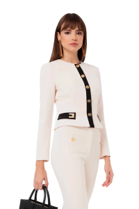 Double Stretch Crepe Jacket