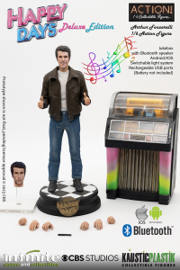 *PREORDER* Action! Deluxe Figure Happy Days: FONZIE with JUKEBOX Deluxe by Infinite Statue