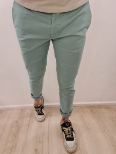 Pantalone chino verde acqua antony morato 