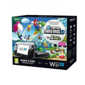 Console WiiU nera - Mario & Luigi Premium Pack - 32 GB