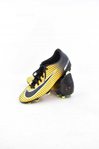 Zapatos De Fútbol Mercurial Amarillo Negro Talla 40